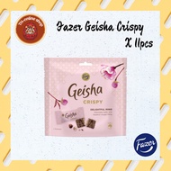 Fazer Geisha Crispy Chocolate Wafer with hazelnut nougat filing Delightful Minis(120g)