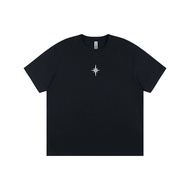 atry | เสื้อยืดหลวมสีตัดกันพร้อมปัก North Star