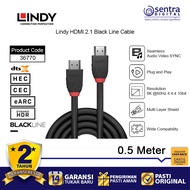 Lindy HDMI 8K 60Hz 4K 120 Hz UHD 3D HDR Dolby Atmos Cable 36770 - 0.5m