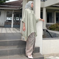 Ainun Viscose Modern Batik Blouse And Skirt Set