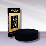 PASHA black songkok cap, quality 9 cm high