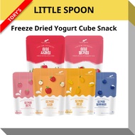 [Little Spoon] - Korea Freeze Dried Yogurt Cube Snack for Baby Kids | Healthy snacks (Apple / Strawb