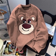 portas - Lotso Sweater Wanita Oversize Crew Neck Sweater Oblong Wanita Korean Style