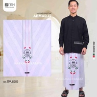 Ready Sarung Rabbani Palestine Ahmad J2 Warna Putih Motif Palestina