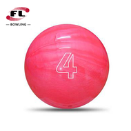 Bowling Ball 4-16 Pound สำหรับเล่นกีฬาบอร์ดเกม วัสดุลูกบอลแบบทนทาน สำหรับทุกวัย ที่ใช้ได้นาน ผลิตจาก