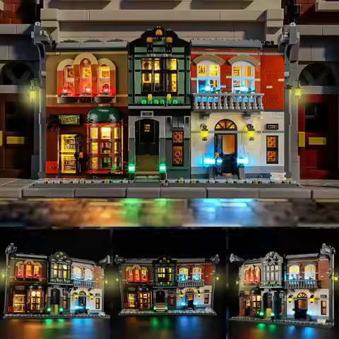 (No LEGO, Just Light) USB Lights Set for Lego Sherlock Holmes Book Nook 10351