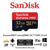 SanDisk Extreme PRO A1/A2 32GB / 64GB / 128GB / 256GB microSDXC UHS-I U3 V30 (Up to 200MB/s or 140mb/s Read) MicroSD Memory Card