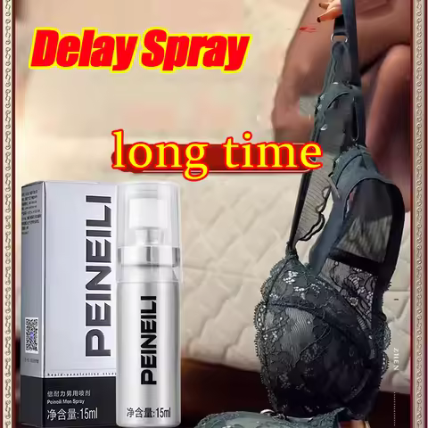 Men's delay time spray