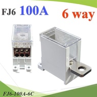 Busbar Pin Type FJ6 MCCB Dinrial 100A 6-Hole Breaker