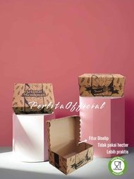 Dus Snack Kraft/Coklat Motif Uk 11x15