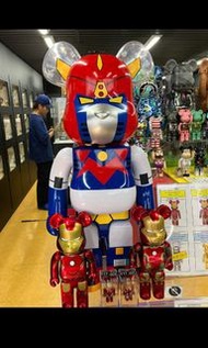 全新日版現貨啡盒未開封 Be@rbrick 1000% 70cm Voltes V V型電磁俠( LAST ONE) not Popy not Bandai