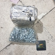 SIKU [400 pcs] M8 x 15 mm Hole Angle Bolts