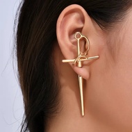 Retro Exaggerated Sword Earring for Men Women Gothic Swords Earrings Party Jewelry Accessories Festi