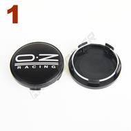 Upgraded New 4PCS OD 58MM / ID 53MM Wheel Cap OZ Emblem Wheel Center Hub Cap Rim Cover Cap