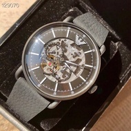 Armani Armani Watch Fashion Hollow Steel Strap Waterproof Automatic Mechanical Men's Watch AR60028