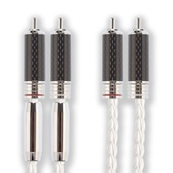 【川木】RCA 音訊線 訊號線 專業發燒級7N單晶銅鍍銀線【M09】