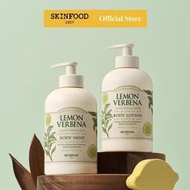[SKINFOOD] 檸檬馬鞭草香氛沐浴露&乳液450ml輕盈清爽花園香Lemon Verbena Body