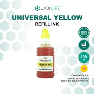 Jadi Universal Inkjet Printer CISS Refill Ink Dye Ink Printer Yellow 100ml For for HP 678 680 682 60