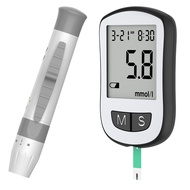 Blood Sugar Test Paper Household Medical Grade Adjustment-Free Automatic Blood Sugar Tester English 
