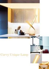 Home Ideas Elite Curvy Unique Lamp (E04)