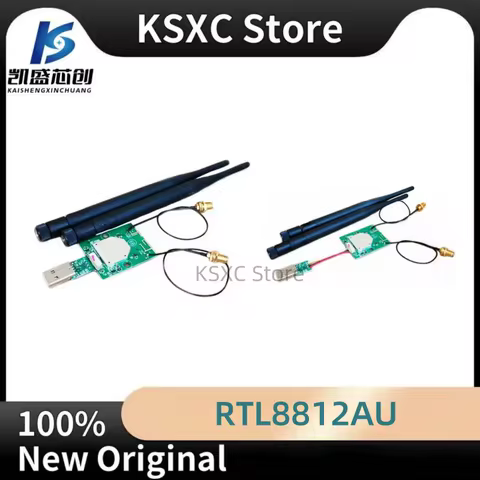 1PCS/LOT RTL8812AU High-power 5G Launch Network Card Kali Ubuntu Raspberry Pi Image Transmission Wif