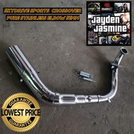 Skydrive sports / crossover / carb pure stainless elbow 51mm