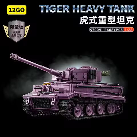 NEW Classic Heavy Tank KV-2 Bricks MOC Set WW2 IS-2 Panzer Building Blocks Model War Military Cars C