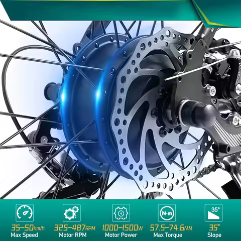 Electric Bicycle Motor 48V 52V 1000W/1500W Brushless Gearless Front Rear Hub Motor Wheel For Ebike C