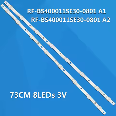 LED strip for 40" TV 8 LAMP for 40w5 40F6750TS H-LED40ES5004 RF-BS400011SE30-0801 A2 A1 LED-40E5000 