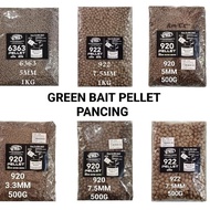 DEDAK PELLET PANCING GREEN BAIT SIZE 920#922#6363 FISHING BAIT