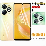 Infinix Hydrogel Front + Camera Protector film Set For Infinix Smart 9 8 7 6 5 4c 4 3 HD 2021 Plus P