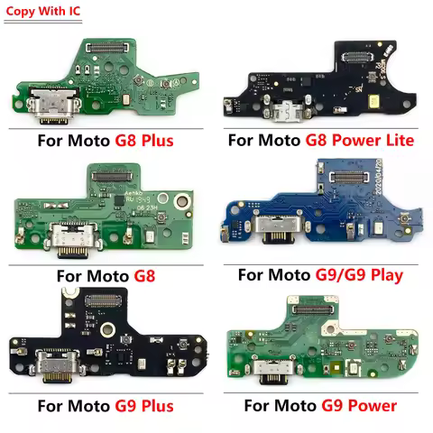 NEW Tested USB Charging Connector Plug Port Dock Cable For Moto One Macro Hyper Fusion G9 G8 Plus G7