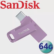 【代理商公司貨】SanDisk 64GB Ultra Dual Drive Go USB Type-C OTG 雙用隨身碟- 薰衣草紫