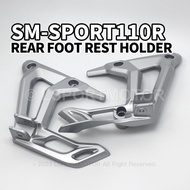 SM-SPORT110R REAR FOOT REST HOLDER (R/L) FOOTREST FOOT REST BRACKET BELAKANG SET SMSPORT110R SMSPORT