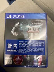 全新 PS4 sleeping dogs 中文版 ，內含24DLC