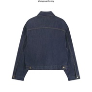Afterall Work Jacket Denim FETUS Boxy Fit Oversize Dark Blue Denim 12oz Boxy Oversize Dark Blue Deni