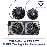 MSI GeForce RTX 2070 SUPER/Gaming X Fan Replacement