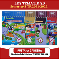 Buku LKS SD kelas 2 Semester 2 Tema 5 6 7 8 Tematik Kurikulum 2013