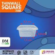 Thinwall DM SQ 150ml - 250ml - 325ml - 350ml - 500ml (1 pack isi 50