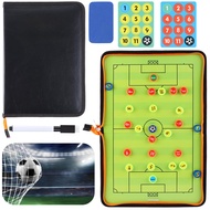 yeesport Soccer Board Coach,Magnetic Soccer Tactic Clipboard, Football Coaching Board Kit, Foldable 