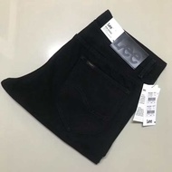 [ของแท้] LEE IF09 ผู้ชาย  สีดำผ้าไม่ยืด Super black กางเกงยีนส์ลี NEW CHICAGO  ราคาป้าย1890บาท ใหม่ 