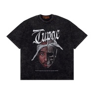 Oversize Tshirt Tupac Shakur Wash Oversize Tshirt S-5XL