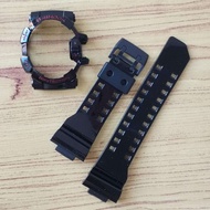 GSHOCK STRAP AND BEZEL REPLACEMENT SET GA400 GBA400 GA-400 GBA-400 Glossy Black