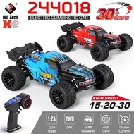 WLtoys 1/24 RC Car 244018 2WD 30KM/H Off-Road Climbing Car With Gyro Cruise Control Model Drift Raci