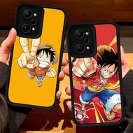 S104 Anime Luffy Casing for Xiaomi Redmi poco 14T Note 14 F6 12 F5 X5 Pro 5G black