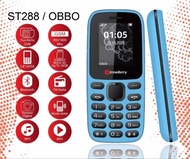Strawberry OBBO ST288 - bluetooth - dual sim - Radio FM / Hp unik / hp murah
