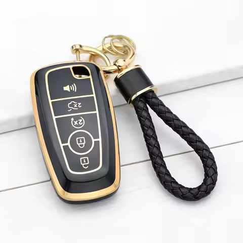 TPU Car Key Case Cover for Ford Fusion Edge Mustang Explorer F150 F250 F350 F450 2/3/4/5 Buttons Key