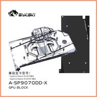 Bykski GPU Block for Sapphire NITRO+ RX 9070 XT  PC Water Cooling Copper Radiator A-SP9070DD-X