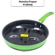 Frypan Cetakan Telur Mata Sapi 4 Lubang / Wajan Teflon Cetakan Telur