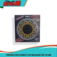 SCARLET 2193 REAR DISC DISC CRF 220 MM